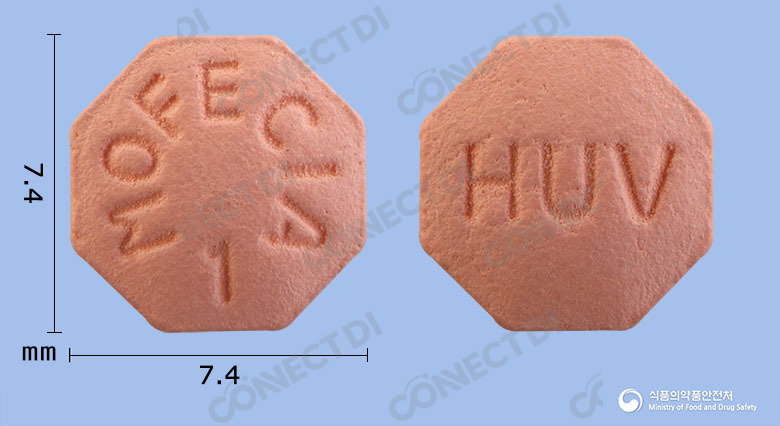 모페시아정 1mg