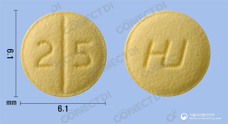 토팔라스정 25mg