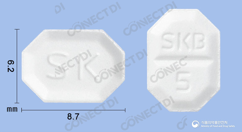 스카드비정 5mg