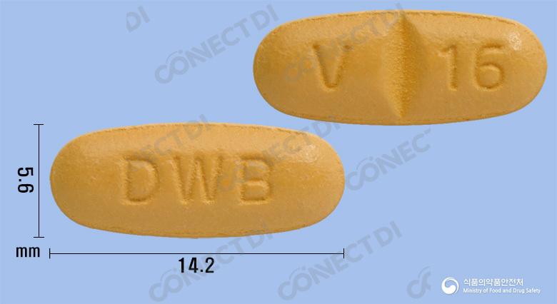 디오브이정 160mg