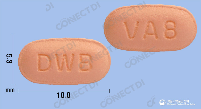 디오브이플러스정 80/12.5mg