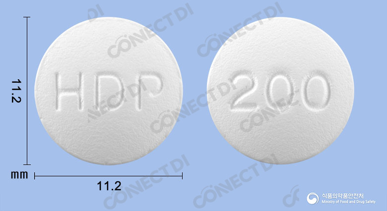 쎄로티핀정 200mg