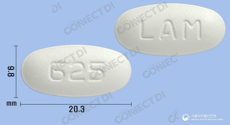 라모실린정 625mg