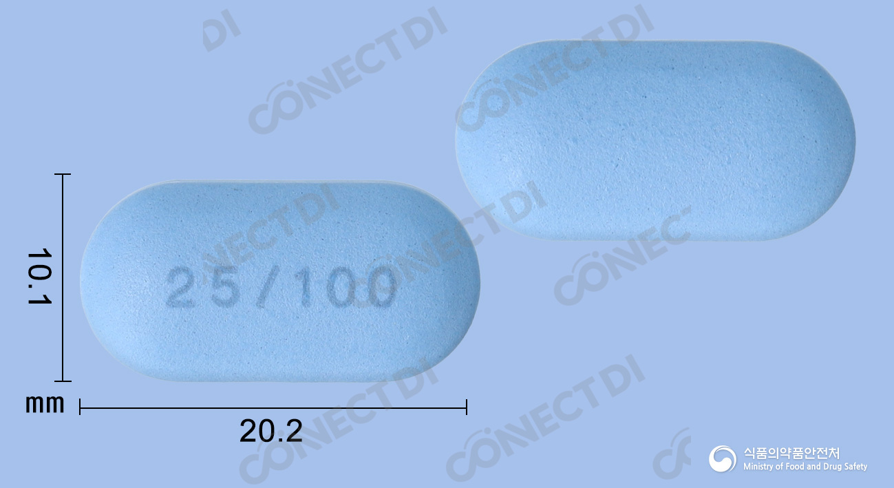 듀비메트서방정 0.25/1000mg