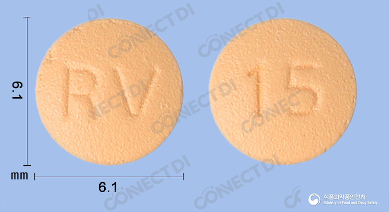 리록스반정 15mg