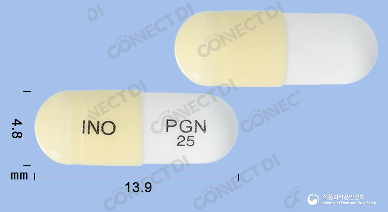 카발린캡슐 25mg