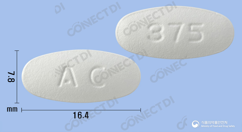아클라오정 375mg