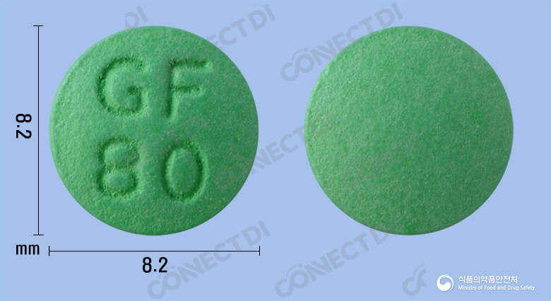 징코에프정 80mg