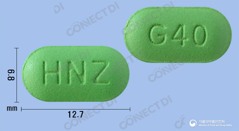 휴맥톤정 40mg