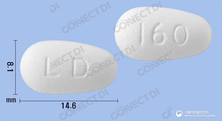로오딜슈프라정 160mg