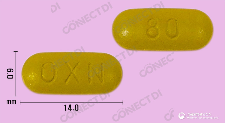 타진서방정 80/40mg