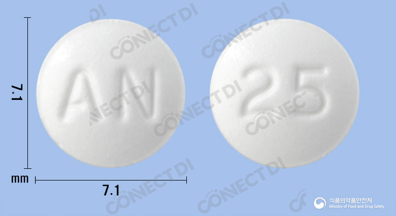 뉴피리드정 25mg