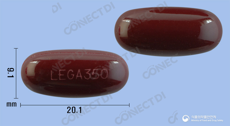 레가리버350연질캡슐 350mg