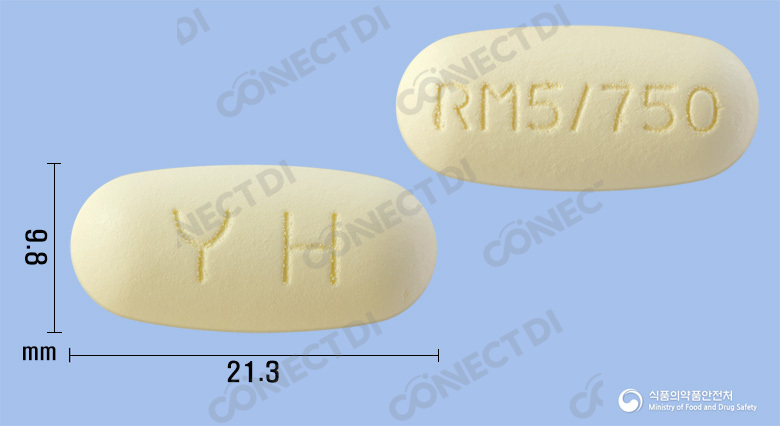 로수메트서방정 5/750mg