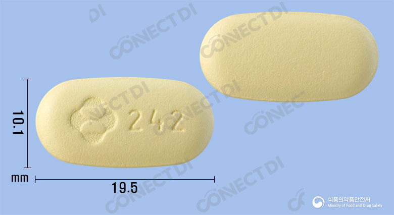이센트레스에이치디정 600mg