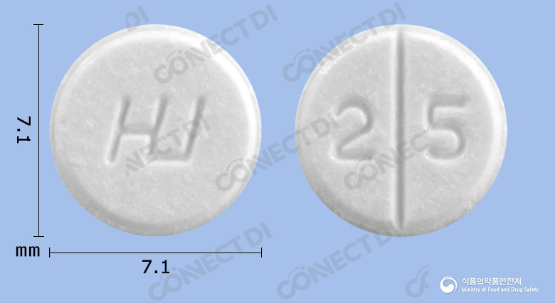 딜라베딜정 25mg