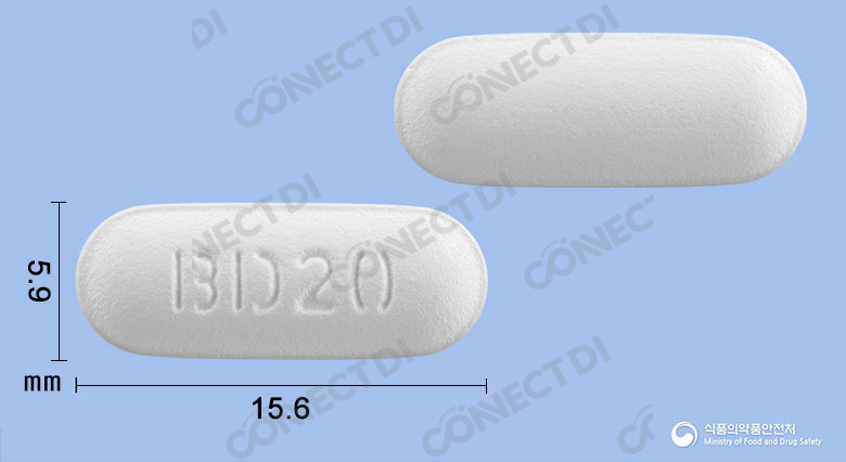 바독시정 20mg