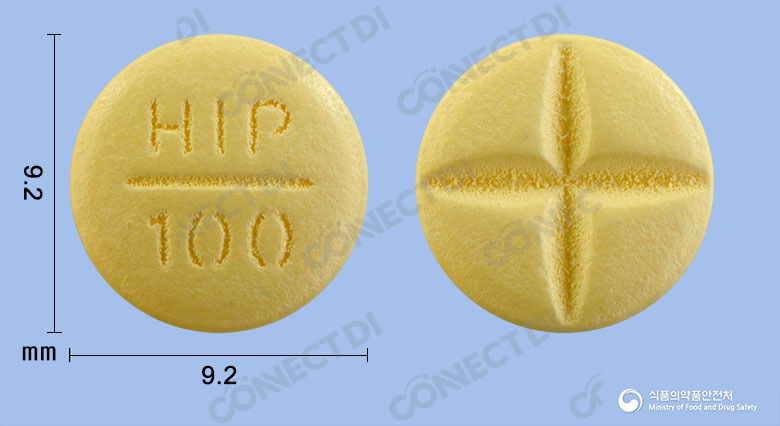 토피라이정 100mg