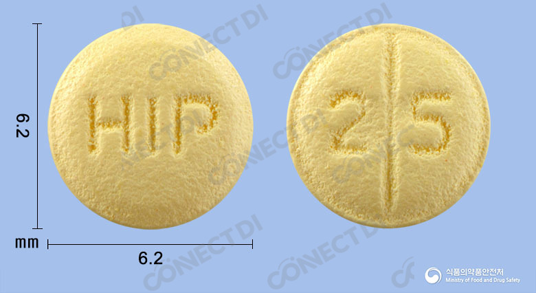 토피라이정 25mg