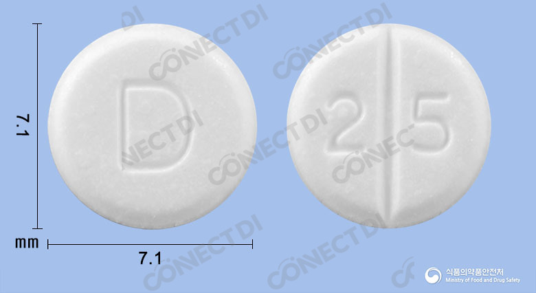 달라트정 25mg