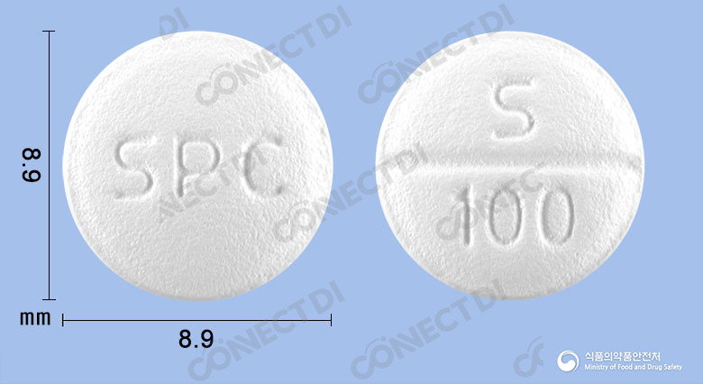 안프라벨정 100mg