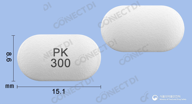 사렐SR정 300mg