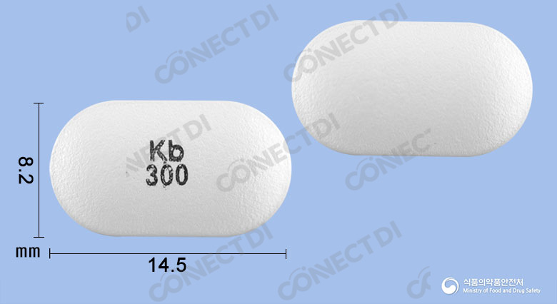 사포겔SR정 300mg