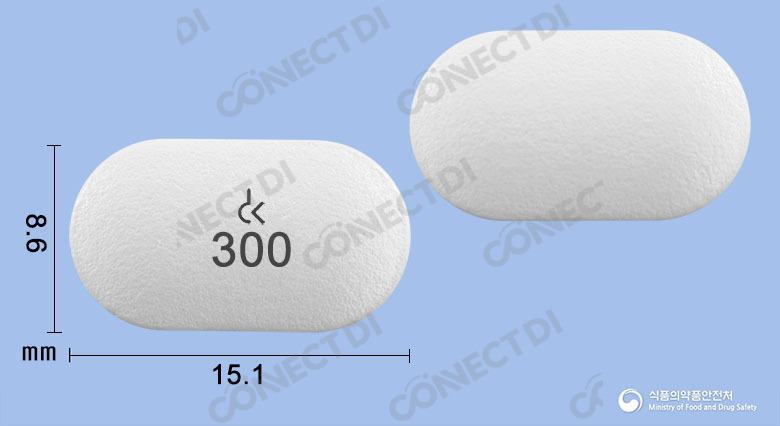 사포렐서방정 300mg