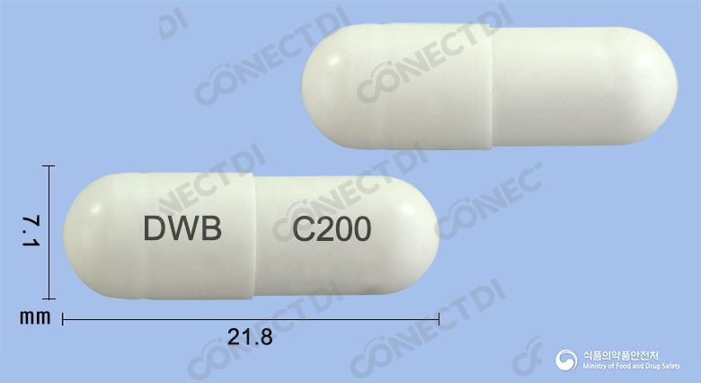 대웅실로스타졸서방캡슐 200mg