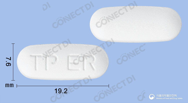 타이레펜8시간이알서방정 650mg