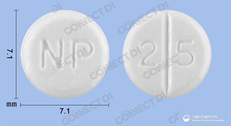 딜라텐정 25mg