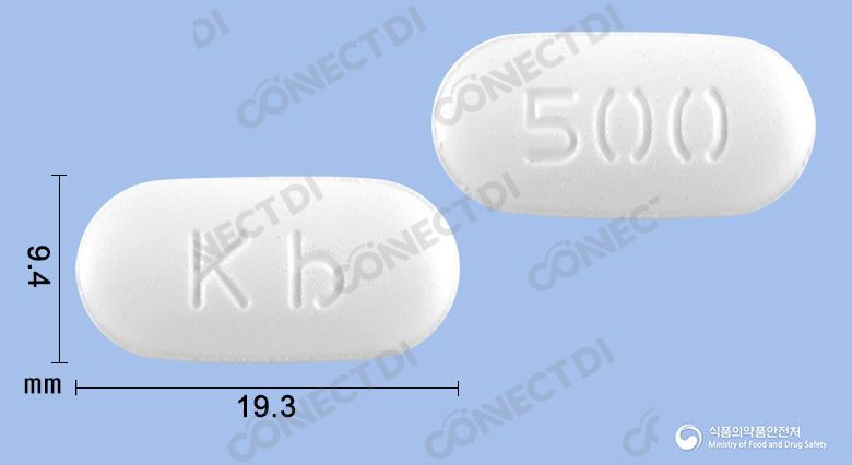 케이메트서방정 500mg