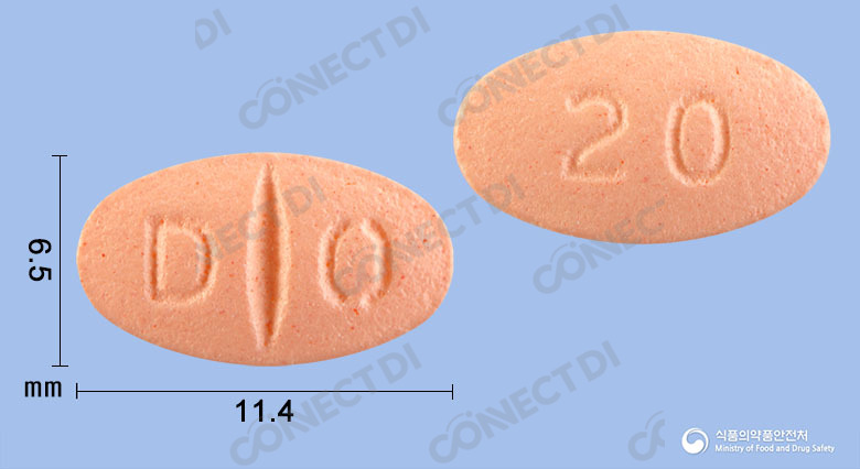 다나젠심바스타틴정 20mg