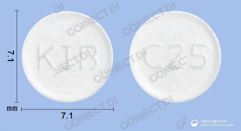 건카베딜정 25mg