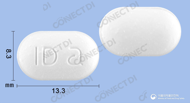 알마트론정 500mg
