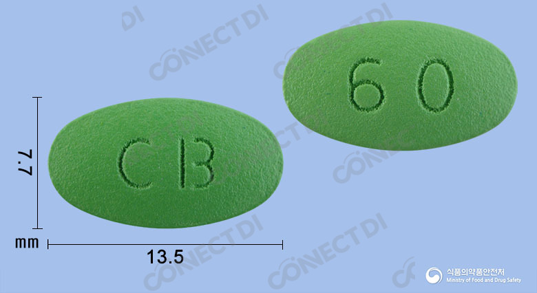 티씨렌정 60mg