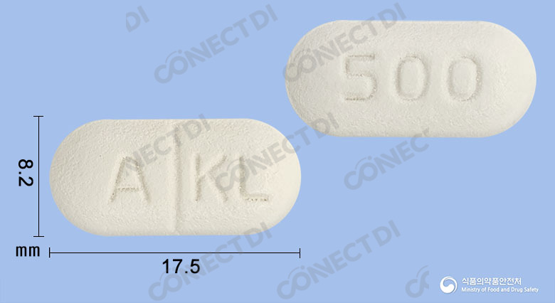 에이클란듀오정 500mg