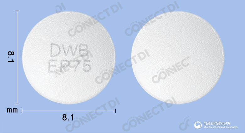 대웅바이오에페리손서방정 75mg