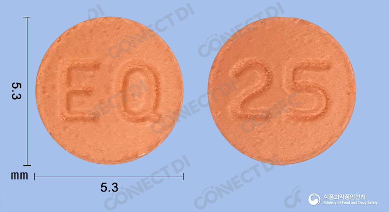 에큐민정 25mg