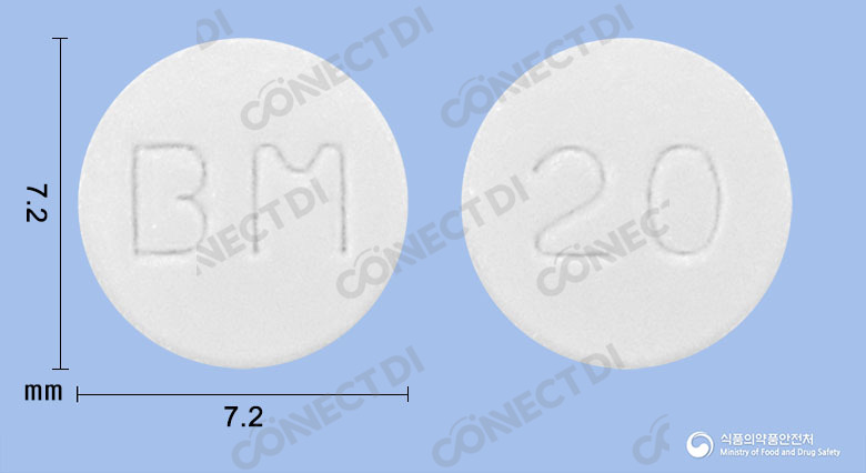 비엠파모티딘정 20mg