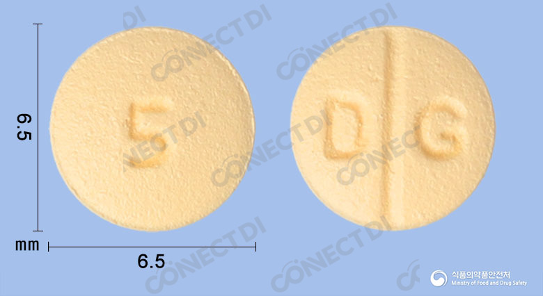 다파론정 5mg