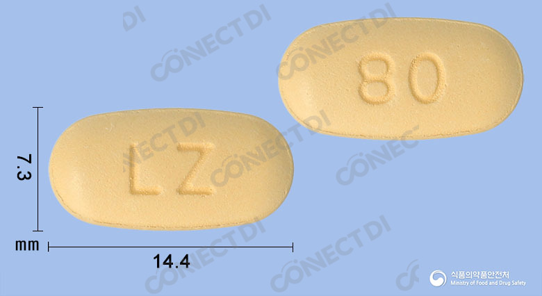렉라자정 80mg