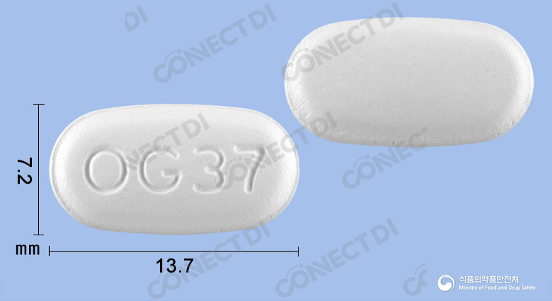 무코스타서방정 150mg
