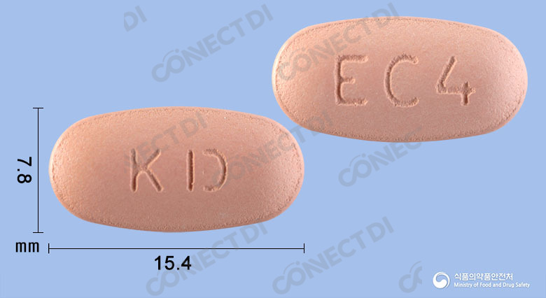 에소카보정 40/600mg