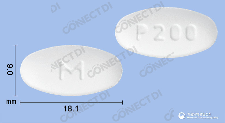 도브프렐라정 200mg