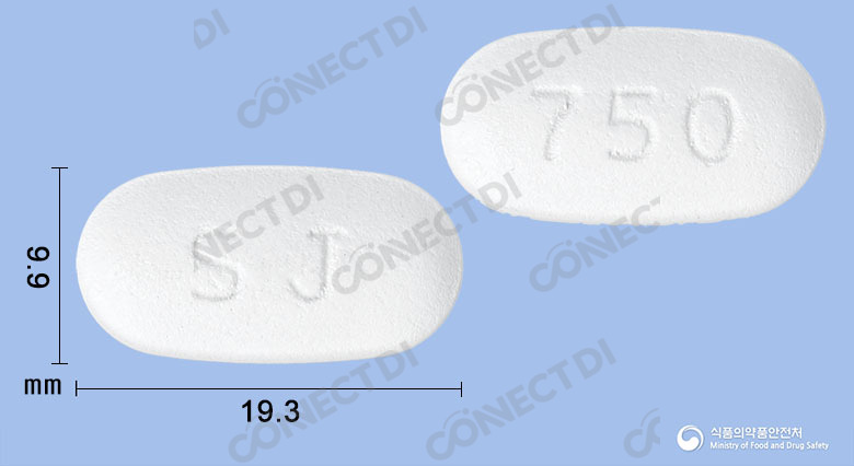 에필라탐서방정 750mg