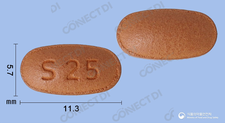 셀레베타서방정 25mg