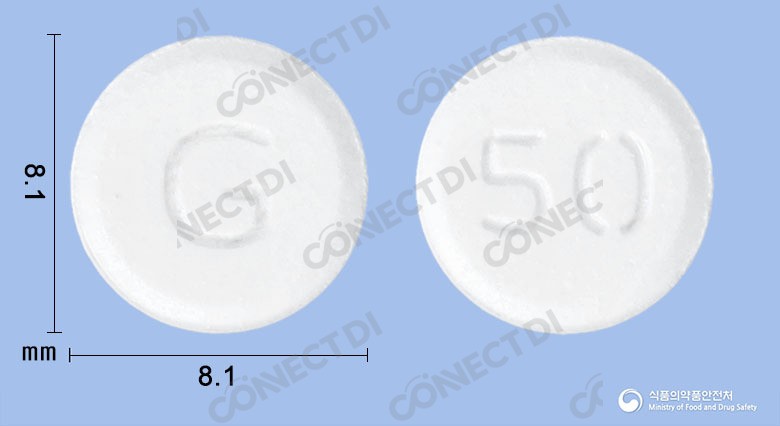 다야브스정 50mg