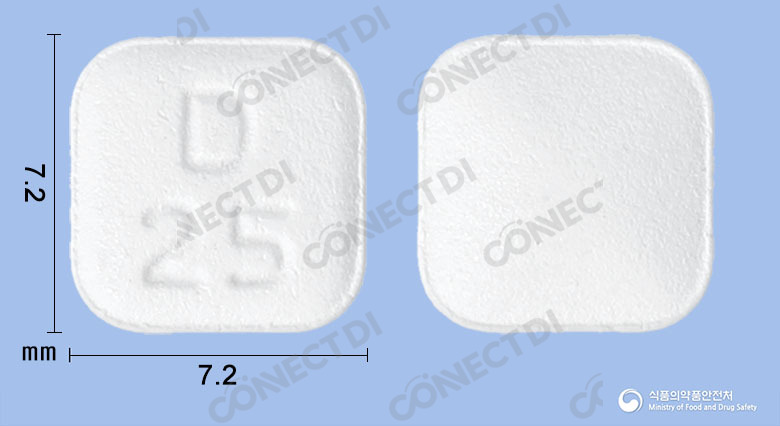 데팍신서방정 25mg