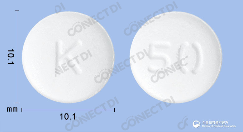 케이캡구강붕해정 50mg
